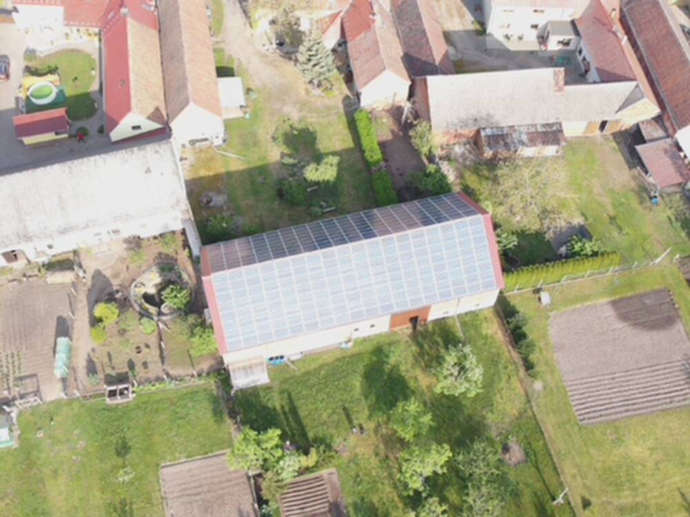 Projektbild: Photovoltaik-Dachanlage mit 70 kWp