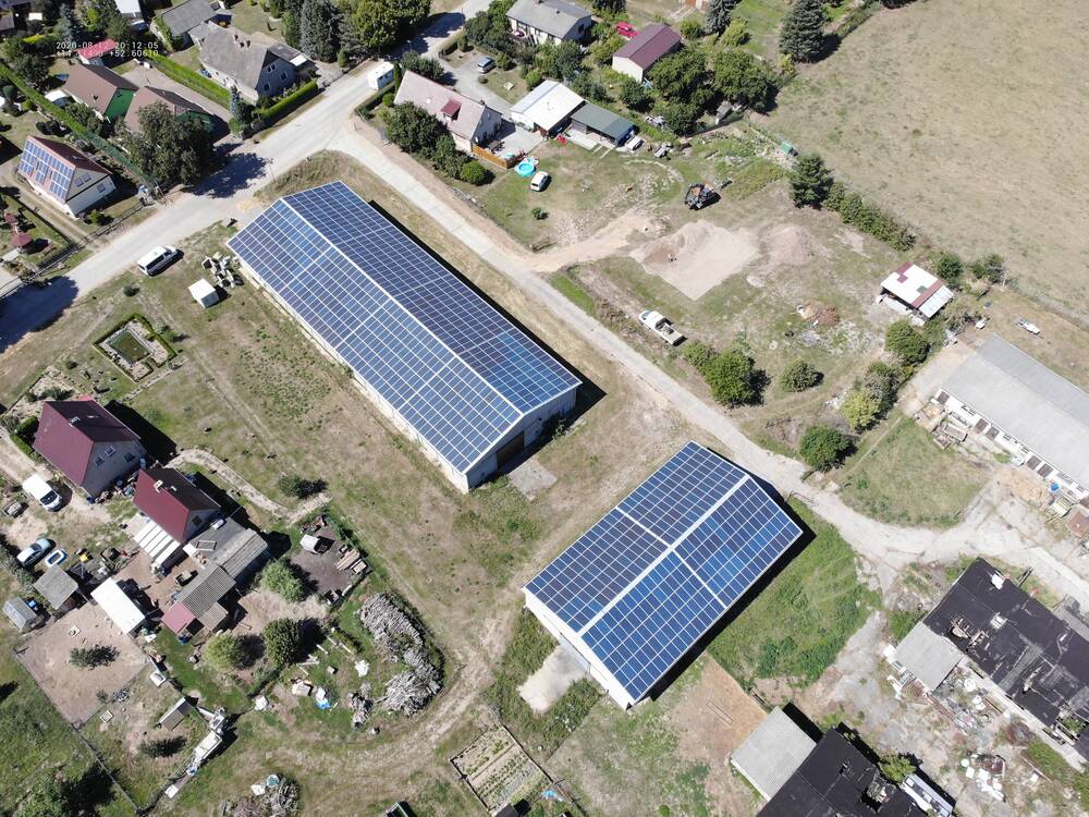 Projektbild: Photovoltaik-Dachanlage mit 225 kWp
