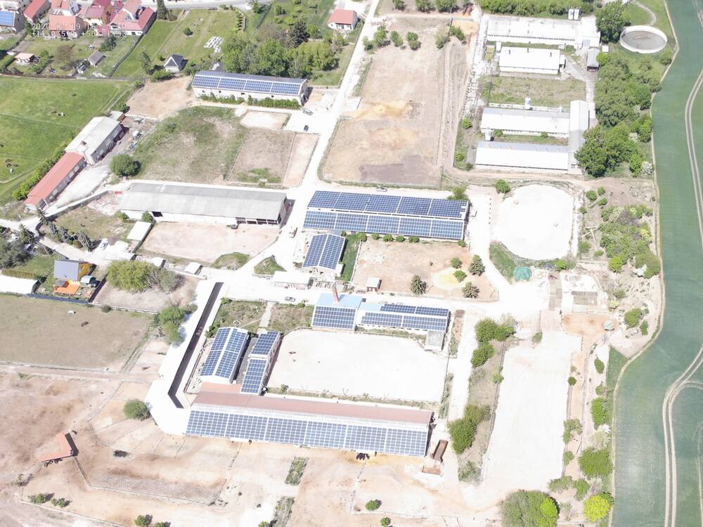 Projektbild: Photovoltaik-Dachanlage mit 500 kWp