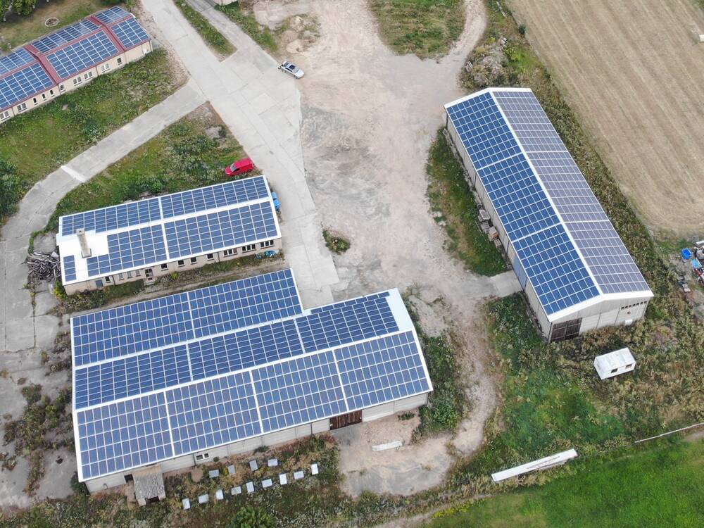Projektbild: Photovoltaik-Dachanlage mit 260 kWp