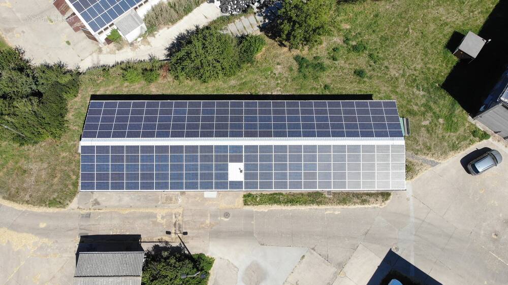 Projektbild: Photovoltaik-Dachanlage mit 125 kWp
