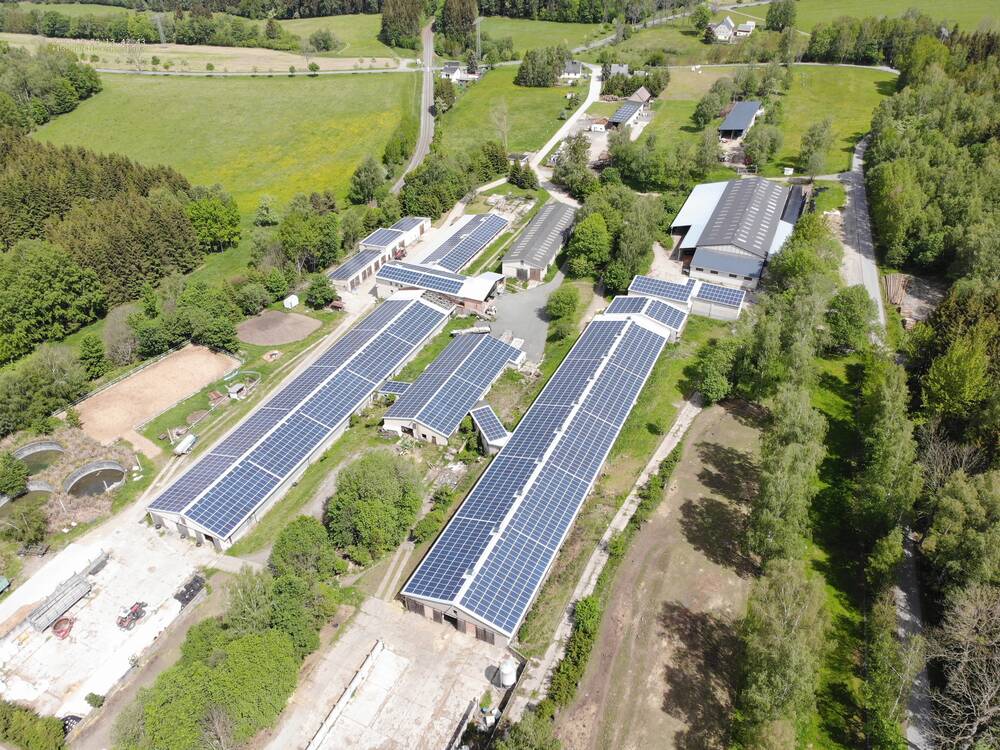 Projektbild: Photovoltaik-Dachanlage mit 750 kWp