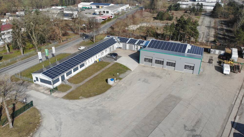 Projektbild: Photovoltaik-Dachanlage mit 174 kWp