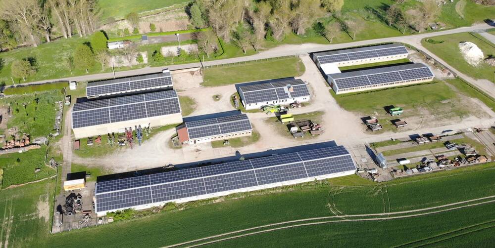 Projektbild: Photovoltaik-Dachanlage mit 670 kWp