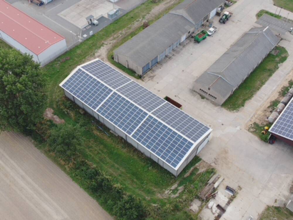 Projektbild: Photovoltaik-Dachanlage mit 69 kWp