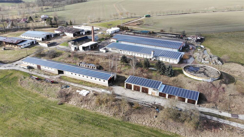 Projektbild: Photovoltaik-Dachanlage mit 750 kWp
